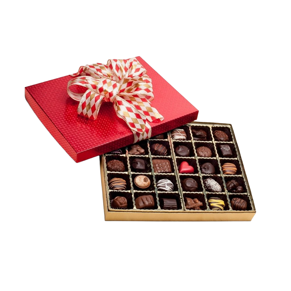 A gift box of chocolates