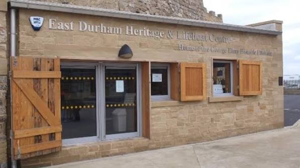 The entrance to the East Durham Heritage and Lifeboat Centre