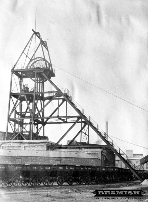 The headgear of Seaham Colliery, known locally as the Knack